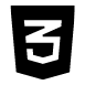 CSS3 logo icon